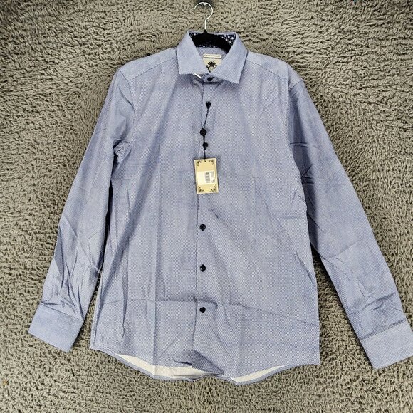 English Laundry Shirt Mens Small Blue Long Sleeve Button Up *NWT* - Picture 1 of 14